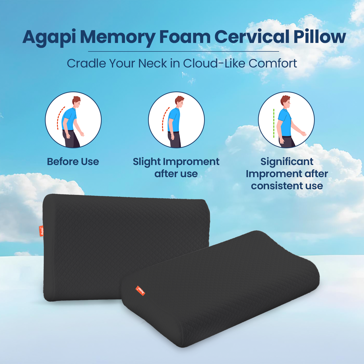 Agapi Elite Cervical Pillow