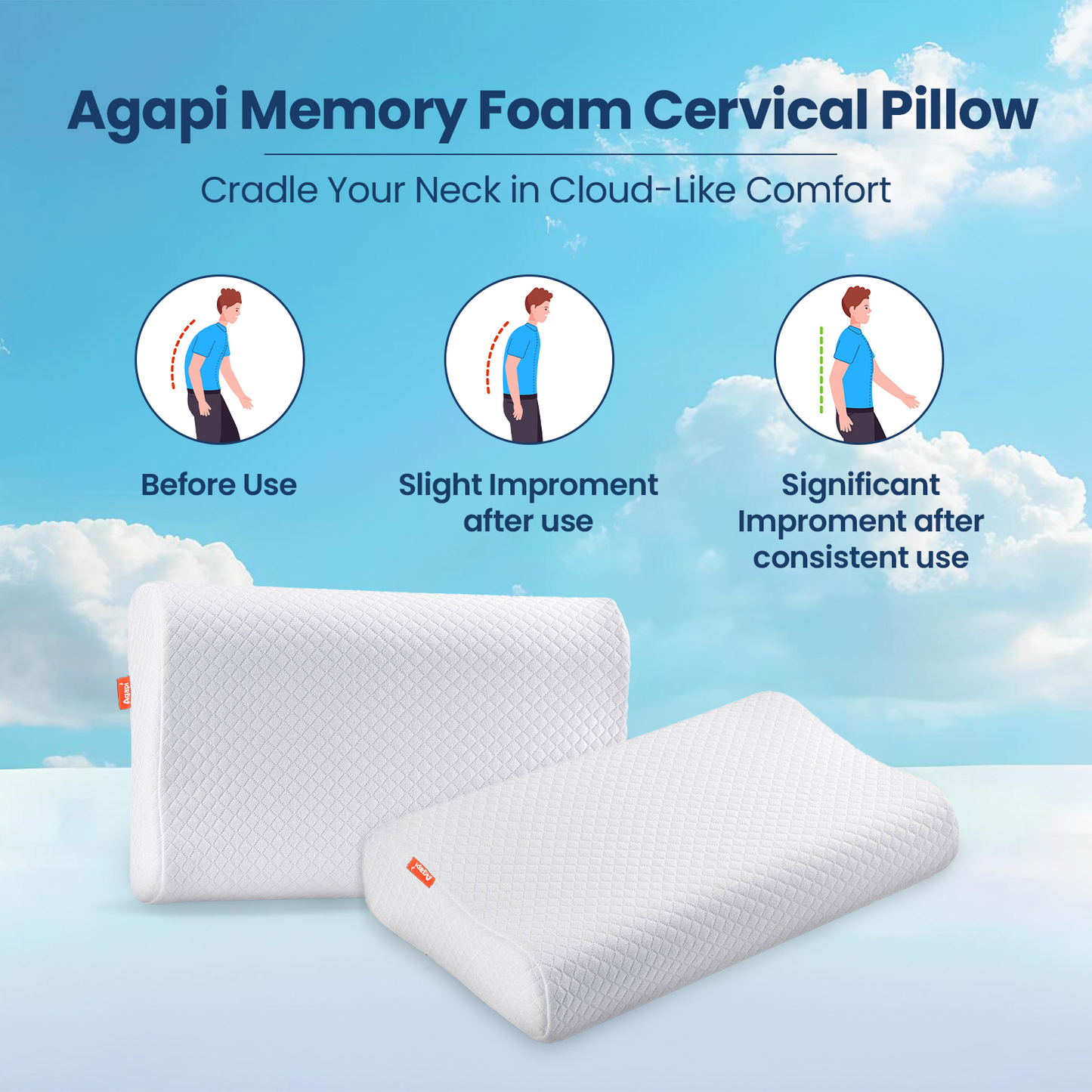 Agapi Elite Cervical Pillow