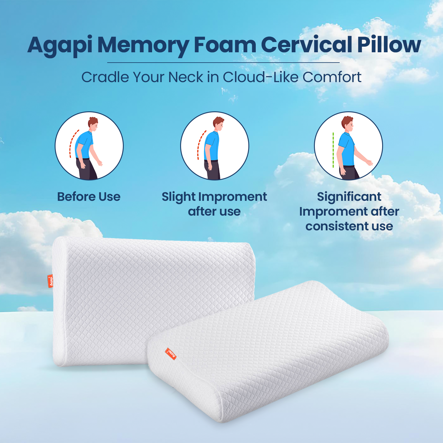 Agapi Elite Cervical Pillow