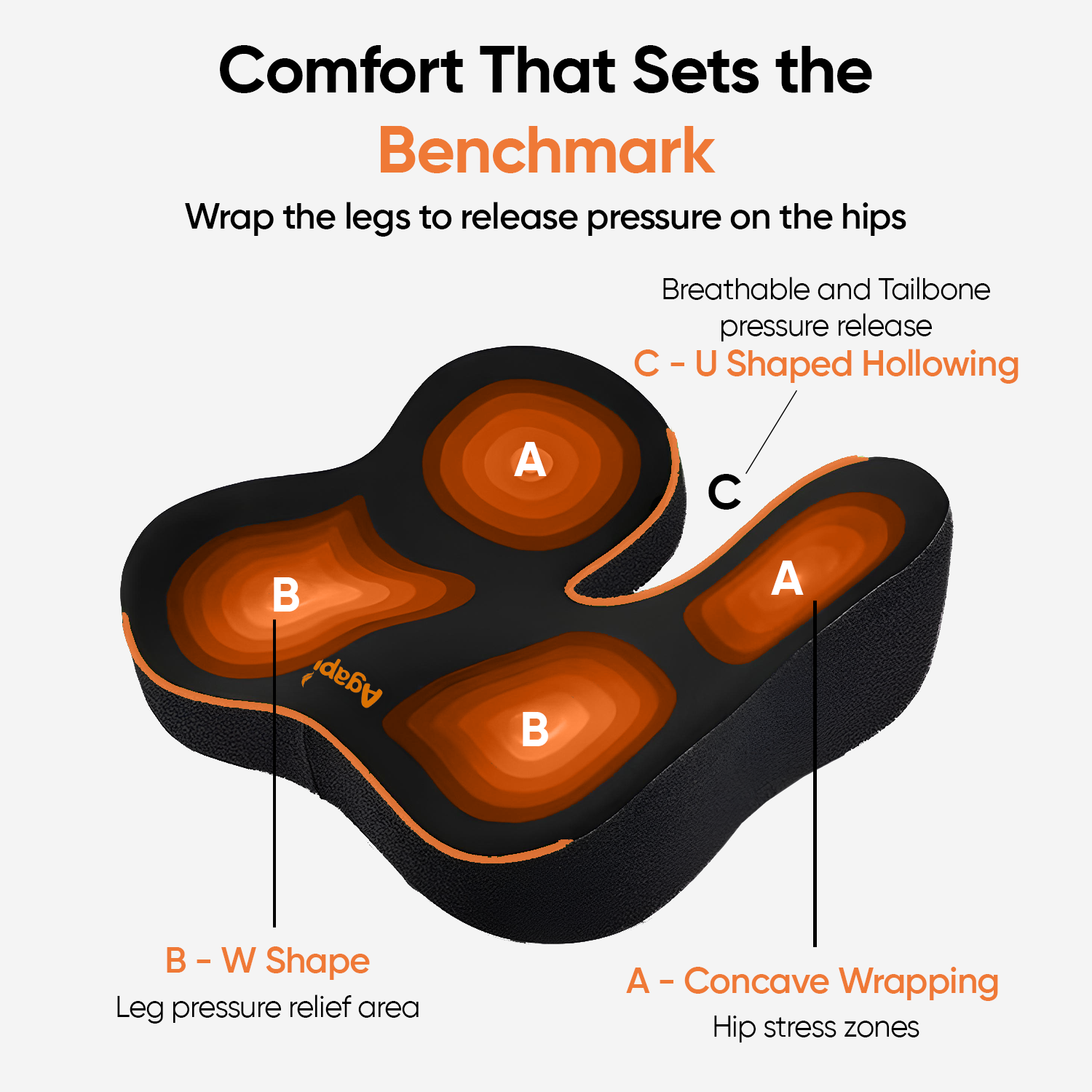 Agapi Elite Butterfly Chair Seat