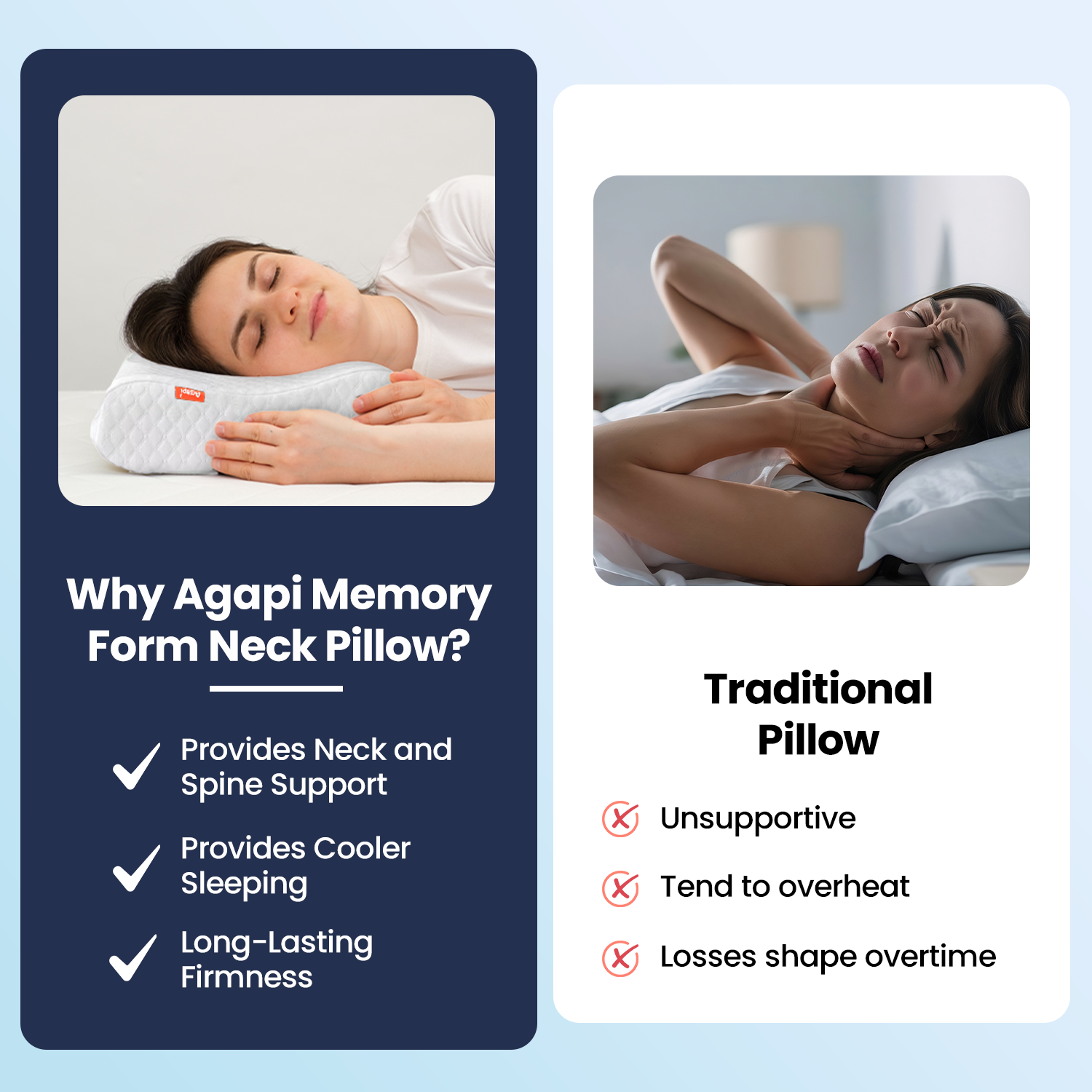 Agapi Elite Cervical Pillow