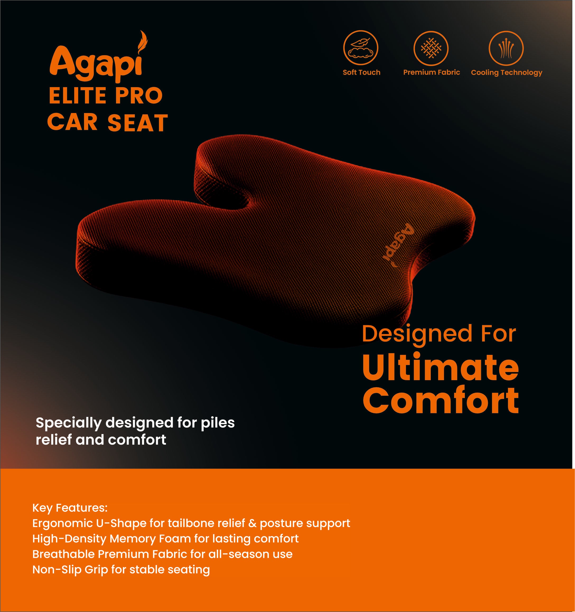 Agapi Elite Pro Car Seat