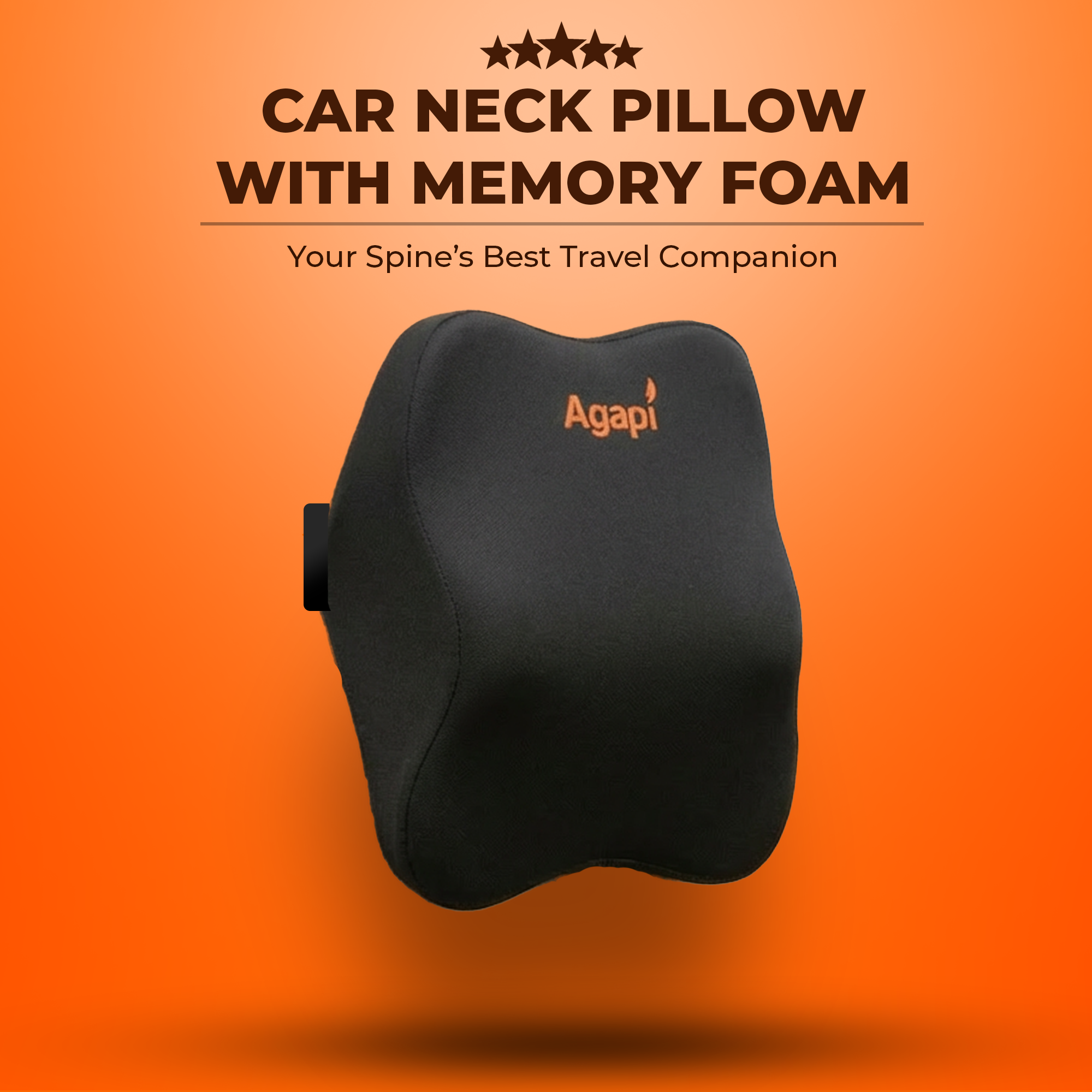 Agapi Elite Pro Car Neck Pillow