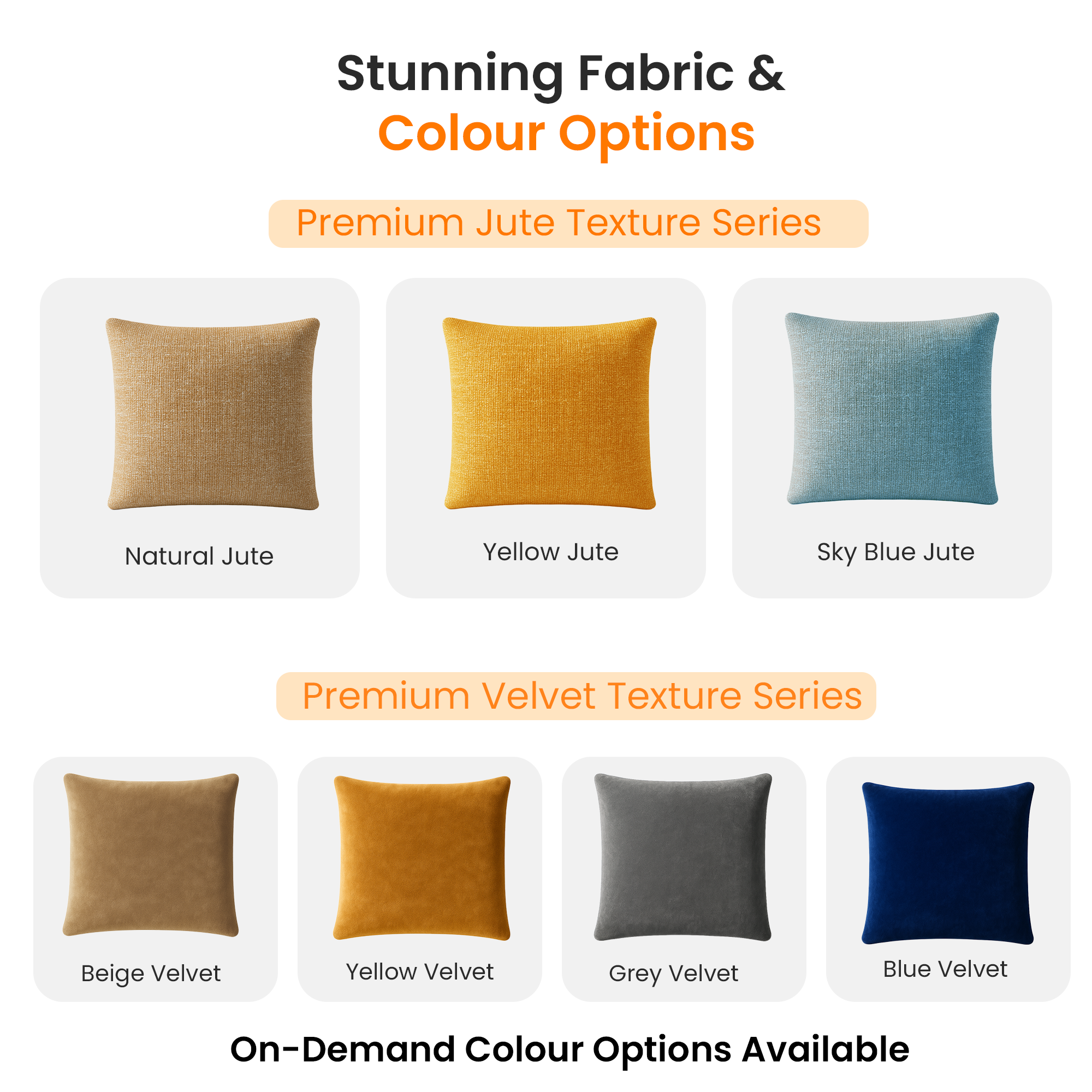 Agapi Elite Sofa Cushion (16" x 16")