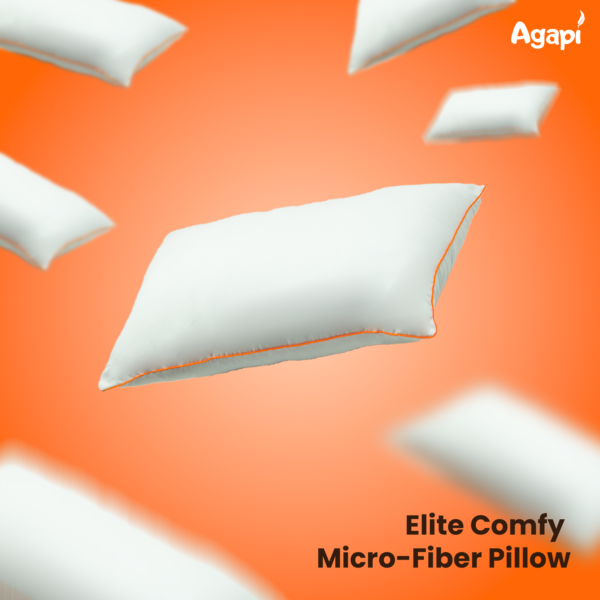 Agapi Elite Comfy Microfiber Pillow