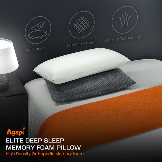 Agapi Elite Deep Sleep Memory Foam Pillow